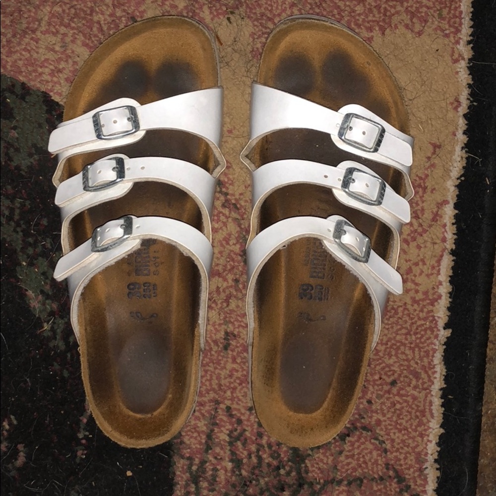 White Birkenstock size 39